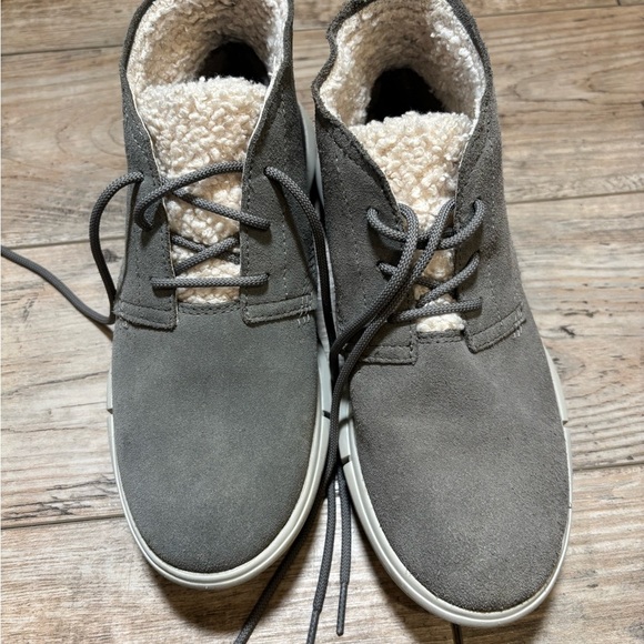 Sorel Woman’s Charcoal Suede Waterproof Fleece-Lined Boots Size 7 - Picture 11 of 11